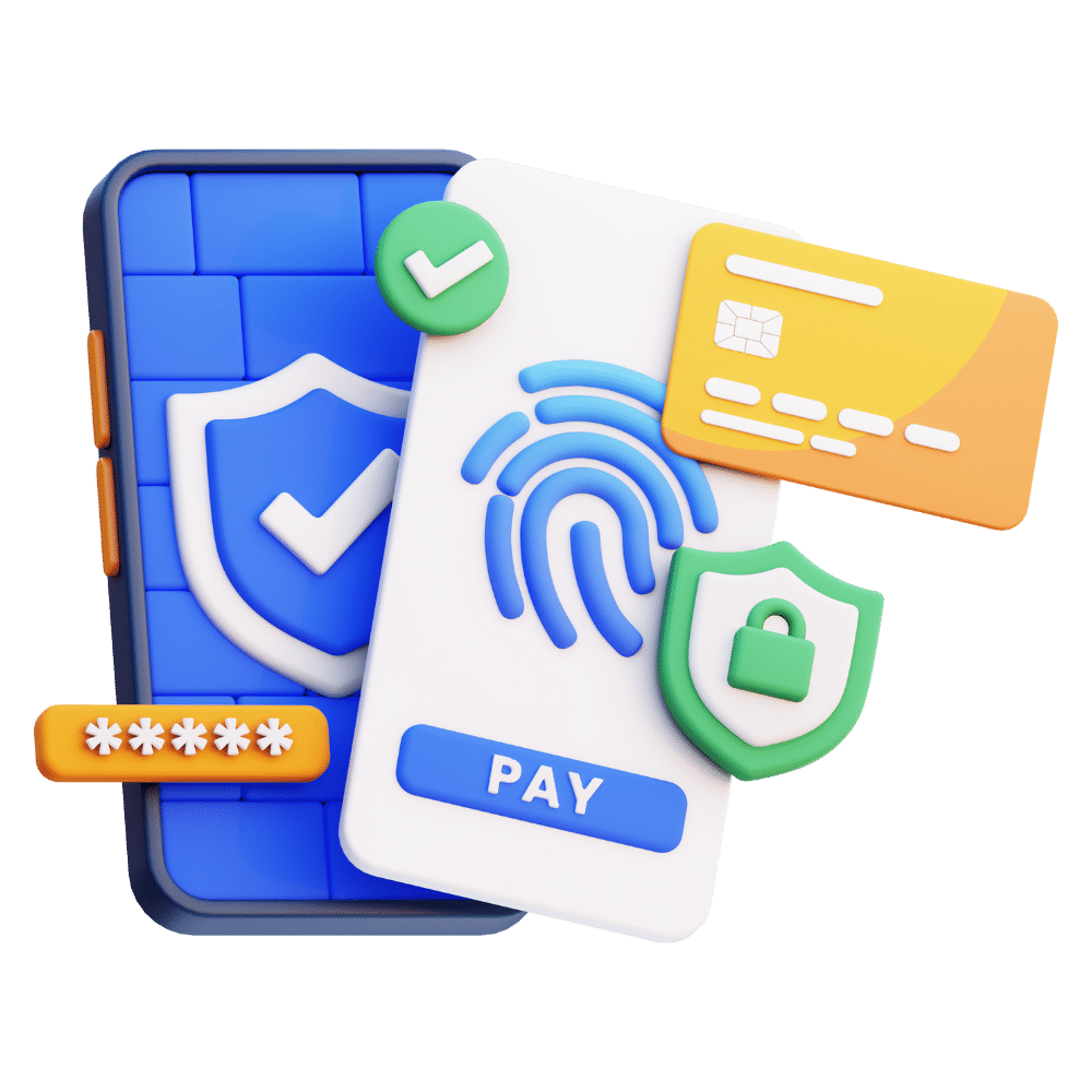 2. pay via a secure holding account